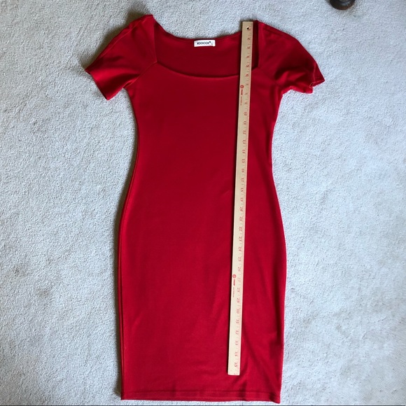 Koolook Red Dress - Size Large - Picture 6 of 9